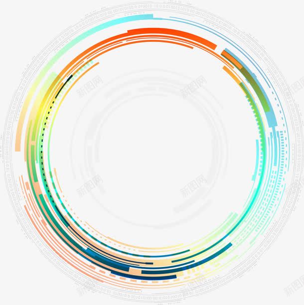 彩色线条圆圈png免抠素材_新图网 https://ixintu.com 七彩弧形 彩色圆圈 彩色线条图 梦幻曲线 清新圆环 科幻线条 闪耀光线