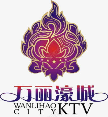 彩色渐变KTVLOGO图标图标