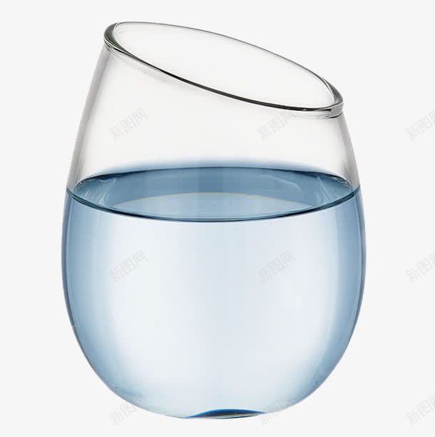 一杯水与玻璃杯png免抠素材_新图网 https://ixintu.com 产品实物 免费PNG格式素材 水 水杯 玻璃杯