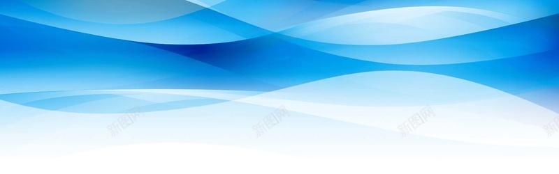 蓝色几何科技商务背景banner背景