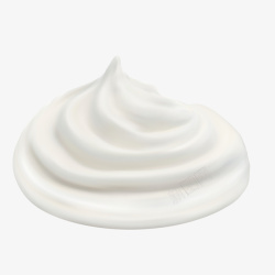 奶制品设计元素白色奶油高清图片