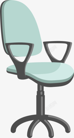 舒适的椅子蓝色的椅子高清图片