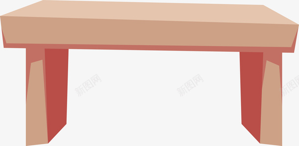 小木桌子书桌png免抠素材_新图网 https://ixintu.com 免抠PNG 卡通手绘 小书桌 小桌 木桌子 黄色
