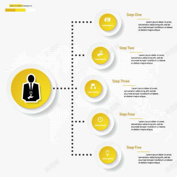 黄白色简约信息图表png免抠素材_新图网 https://ixintu.com PPT图形 PPT图表 信息图表 信息图表模板 信息标签 几何图形信息 创意信息图表 创意设计元素 图表元素 彩色立体 演示图形 选项信息图表 黄白色信息图表