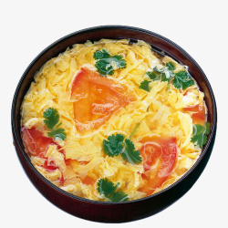 西红柿鸡蛋汤素材
