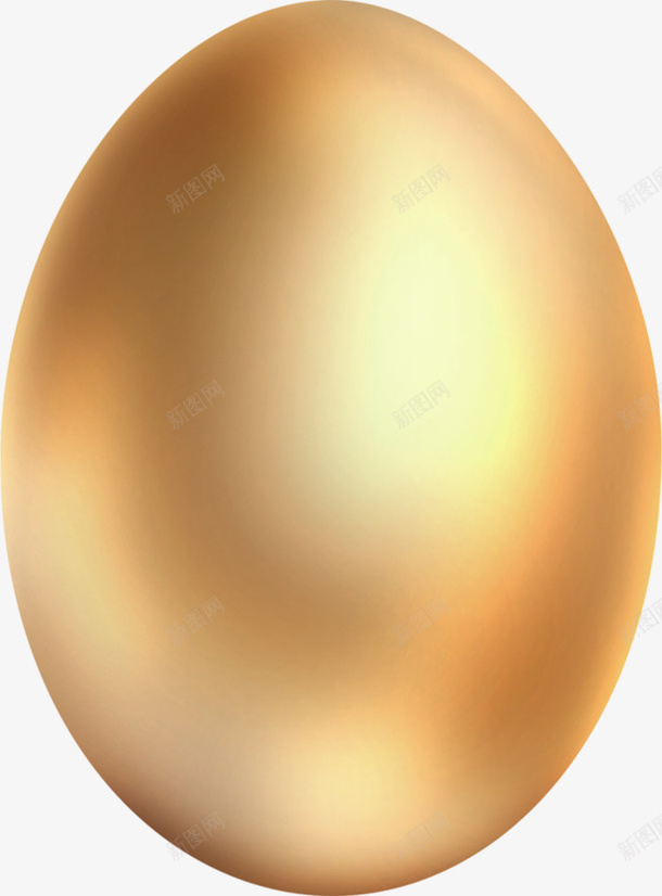立着的金蛋png免抠素材_新图网 https://ixintu.com 促销素材 金色 金蛋 鸡蛋