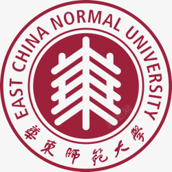 华东师范大学华东师范大学红色logo图标高清图片