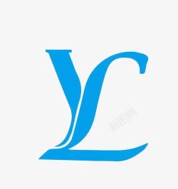 LOGO创意字母P商标YL商标LOGO图标高清图片