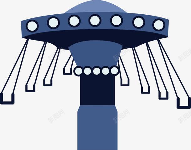 旋转木马png免抠素材_新图网 https://ixintu.com 摩天轮 旋转木马 游乐园 游乐园设施banner免费下载 游乐场 热气球 过山车