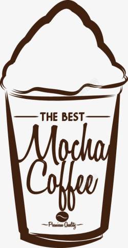 咖啡豆标签设计咖啡标签矢量图图标高清图片