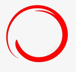 圆圈标记手绘红圈图标高清图片