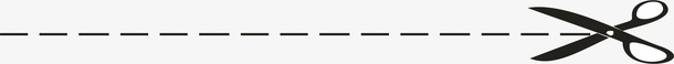 剪刀切割线矢量图图标图标