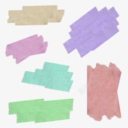 纸工具彩色纸胶带高清图片