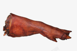 猪腿烟熏大腊猪蹄高清图片