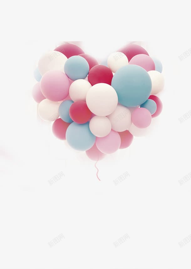 节日庆祝气球png免抠素材_新图网 https://ixintu.com 双十二 少女 文艺 气球 粉色