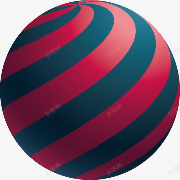 立体球球彩色立体球png免抠素材_新图网 https://ixintu.com 3D立体球 天猫立体球 抽象立体球 矢量条纹立体球 立体小球 立体球场 立体球星 粉色立体球