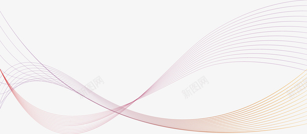 粉色光效曲线png免抠素材_新图网 https://ixintu.com 光效 效果素材 曲线 粉色