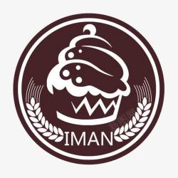 咖啡色LOGO咖啡色食品logo图标高清图片