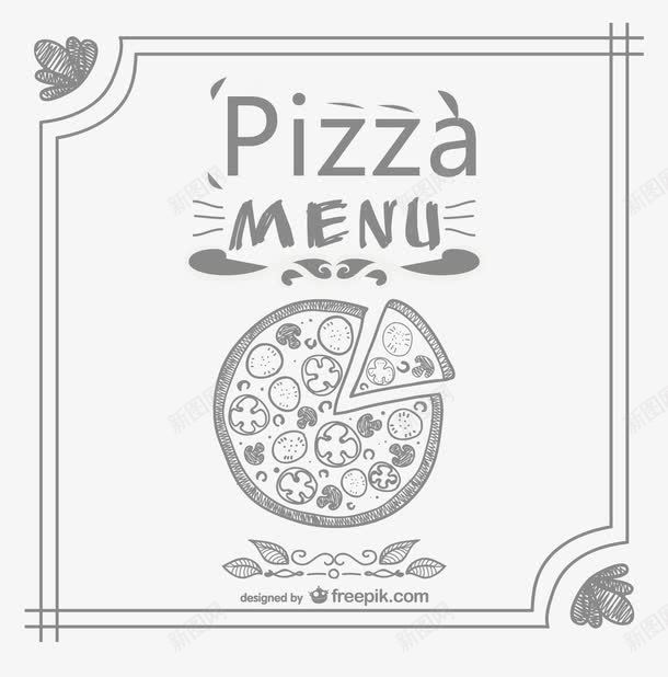 菜单图标png免抠素材_新图网 https://ixintu.com 图标 字体 披萨店 菜单 餐厅