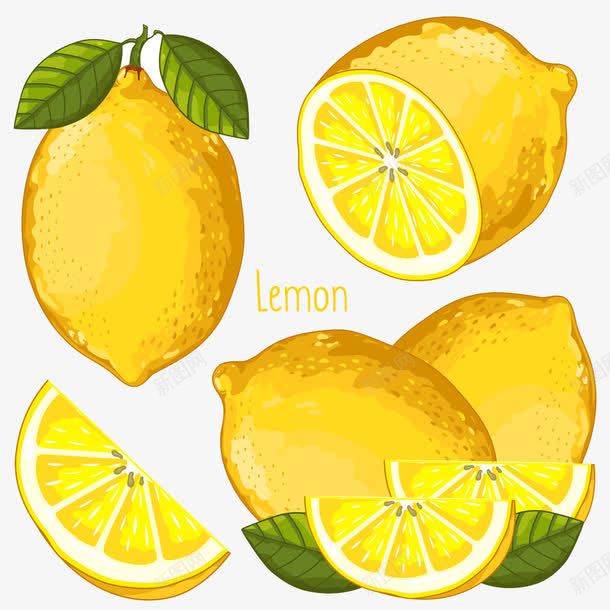 卡通黄色柠檬png免抠素材_新图网 https://ixintu.com 卡通水果 果蔬 水果蔬菜 美味水果 黄色柠檬