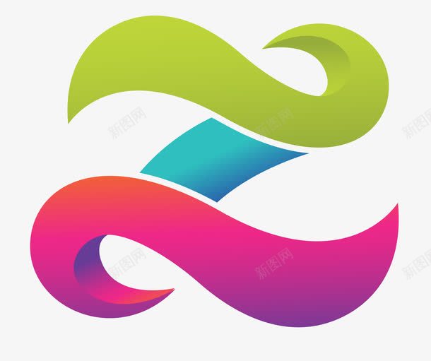 Z型彩色logo商标图标png_新图网 https://ixintu.com LOGO LOLOGO字母 Z Z型彩色logo logo设计 创意字母 商标 图标 标识