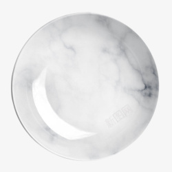 陶瓷锅类白色带裂纹的碟子陶瓷制品实物高清图片
