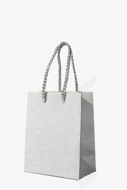 创意纸袋白色购物袋高清图片