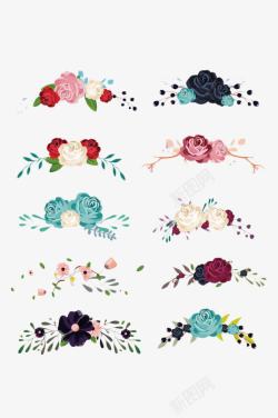 花卉装饰背景花卉高清图片
