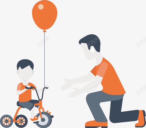 卡通儿童车png免抠素材_新图网 https://ixintu.com 儿童玩具 儿童用车 气球