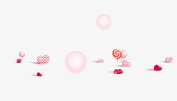 糖果雨214情人节缤纷糖果背景高清图片