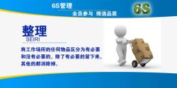 办公室6S管理企业文化整理高清图片