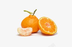切开的丑橘丑柑高清图片