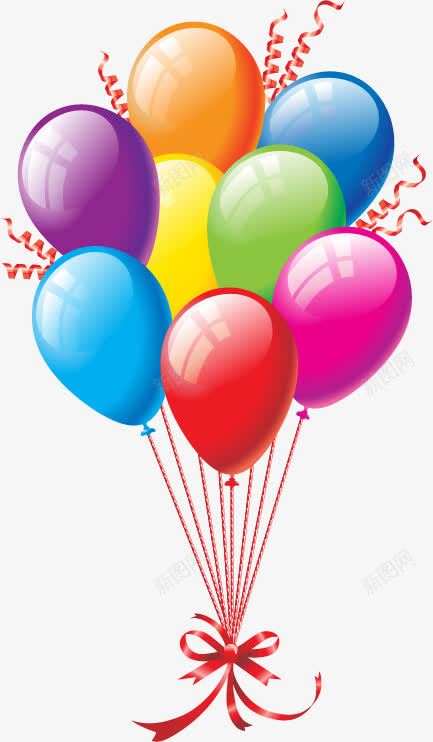 节日庆典气球装饰矢量图ai免抠素材_新图网 https://ixintu.com 庆典 彩色 气球 氢气球 节日 装饰 矢量图