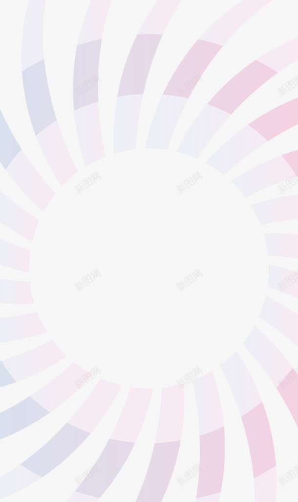 紫色简约圆环png免抠素材_新图网 https://ixintu.com 弧形曲线 渐变线条 紫色圆环 线条 花纹圆圈 边框纹理