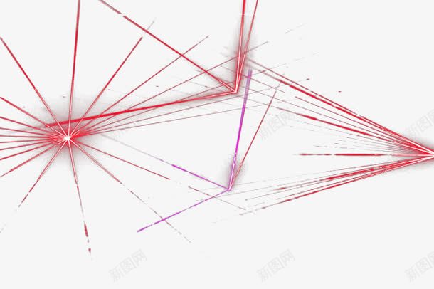 红色激光射线png免抠素材_新图网 https://ixintu.com 光效 光线 射线 激光 激光射线 红色