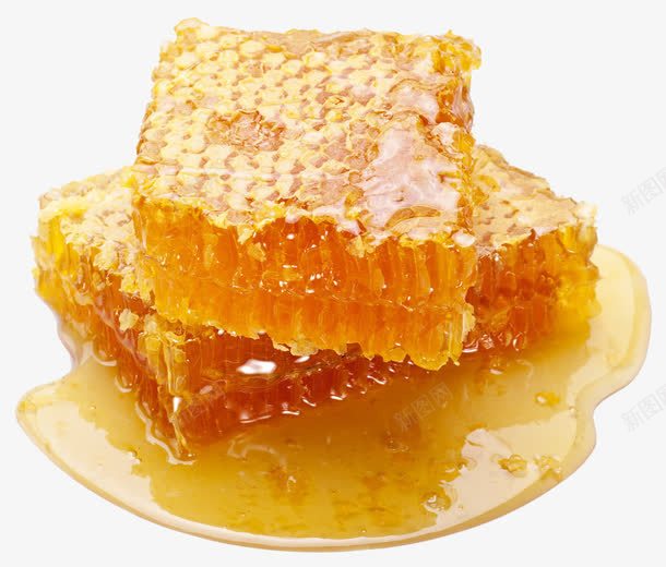蜂巢蜂蜜png免抠素材_新图网 https://ixintu.com 蜂蜜 蜜 蜜蜂窝 黄色 黄色蜂巢蜜