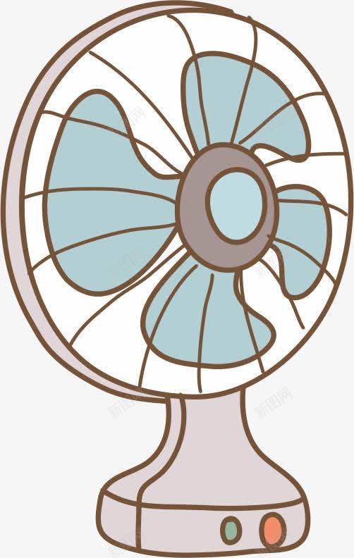 电风扇png免抠素材_新图网 https://ixintu.com AI 卡通 可爱 夏天 家电 手绘 电风扇 电风扇广告 线条 风扇卡通图