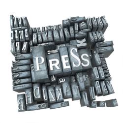 PRESS立体字母背景图片PRESS立体字母背景高清图片
