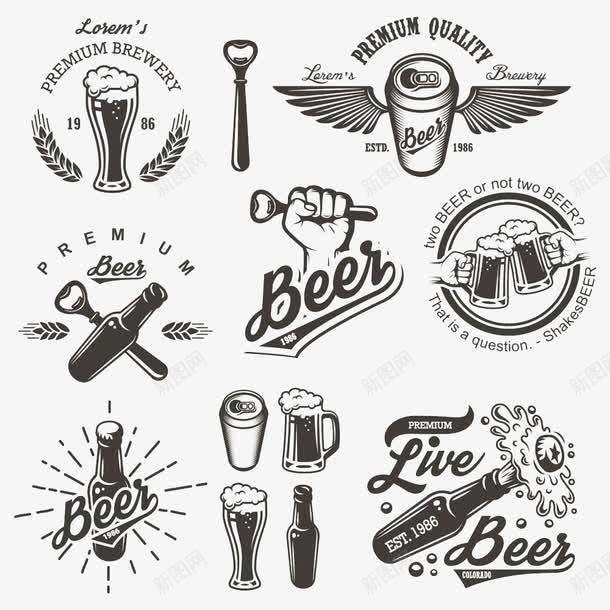 复古啤酒容器图标png_新图网 https://ixintu.com 一杯啤酒 卡通啤酒杯 啤酒 啤酒节 啤酒花 手绘啤酒杯 水花 泡沫 饮料