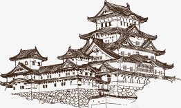 古城png免抠素材_新图网 https://ixintu.com 古代 古城 手绘