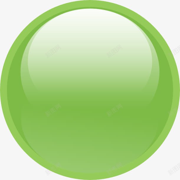绿色按钮png免抠素材_新图网 https://ixintu.com 便签按钮 圆形 按钮 绿的 网页按钮