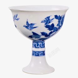 中式装饰品陶瓷酒杯高清图片