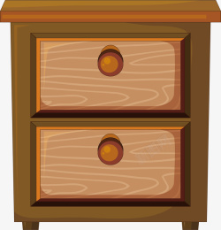 木质橱柜家具矢量图高清图片