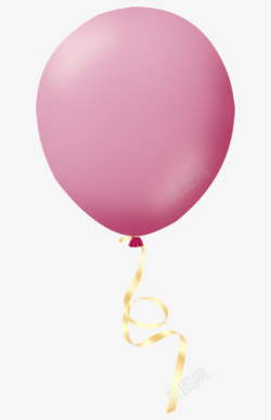 粉红气球素材