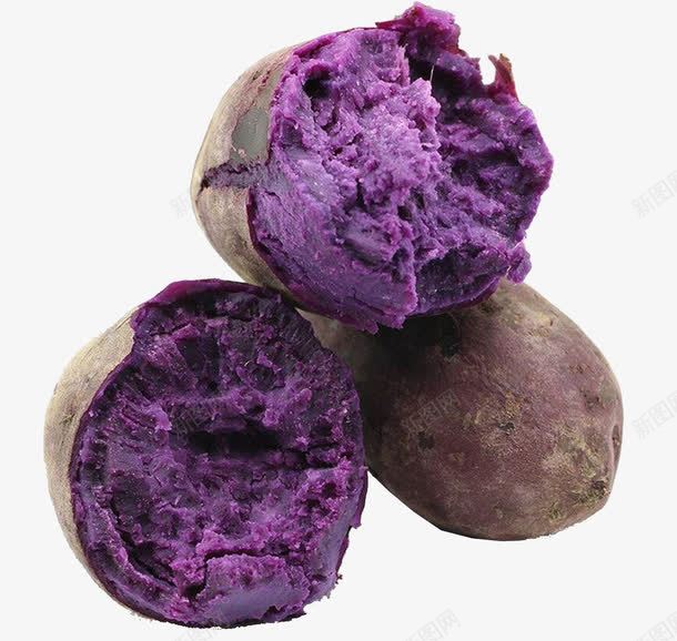绿色农产品png免抠素材_新图网 https://ixintu.com 产品实物 紫薯 绿色食品