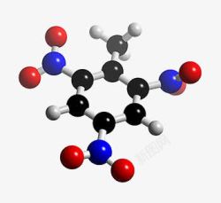 彩色实验试剂分子高清图片