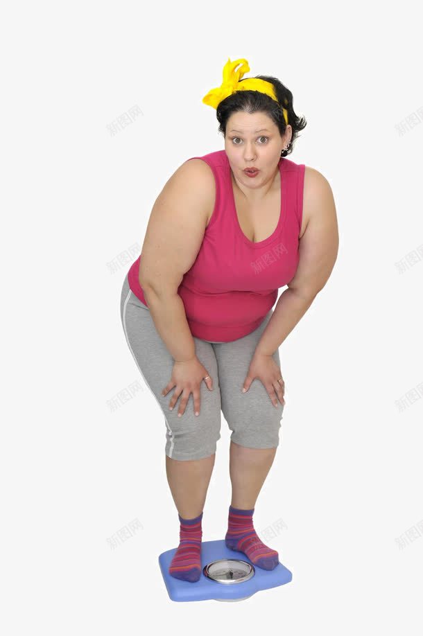 肥胖的人物png免抠素材_新图网 https://ixintu.com 健身女士 减肥广告素材 减肥瘦身 将军肚 肥胖的人物 跑步机 锻炼身体
