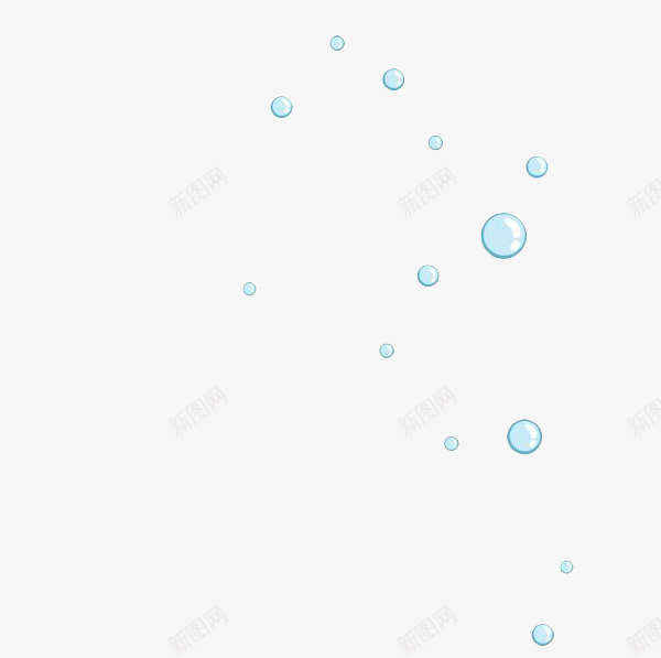 海底里面的气泡png免抠素材_新图网 https://ixintu.com 气泡 泡泡 海底水 海水气泡