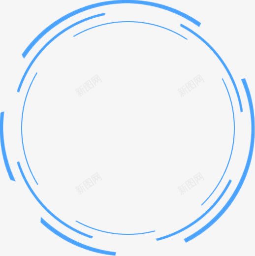 线条圆形png免抠素材_新图网 https://ixintu.com 圆圈 圆圈效果 线条 线条圆形