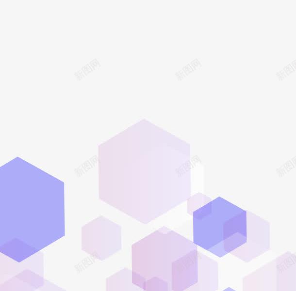 紫色几何方块不规则图形png免抠素材_新图网 https://ixintu.com 不规则图形 几何 方块 紫色